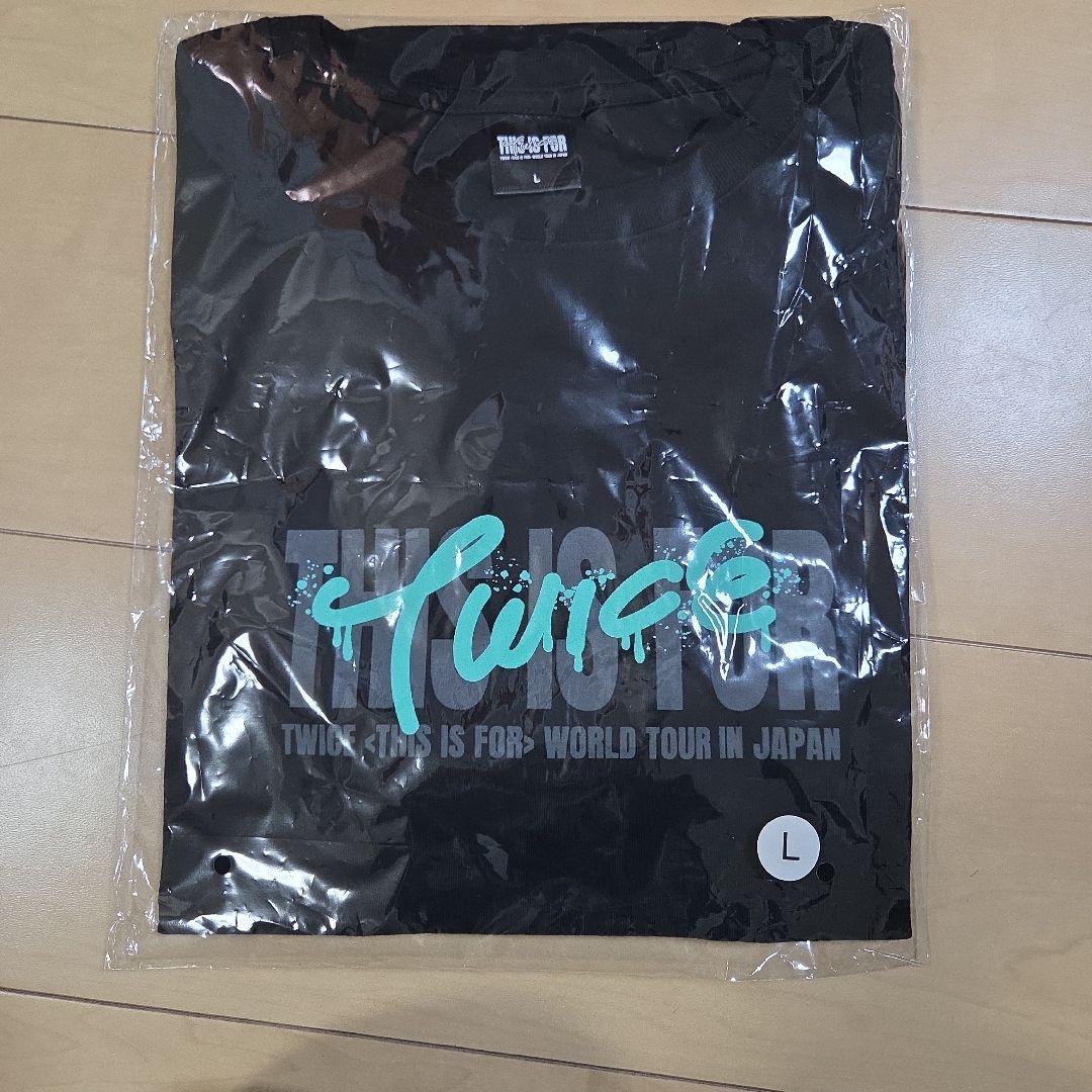 TWICE THIS IS FOR ワールドツアー Tシャツ Lサイズ ミナ T-SHIRT〈BLACK〉【L】/ MINA / TWICE『THIS IS FOR』 – JYP JAPAN