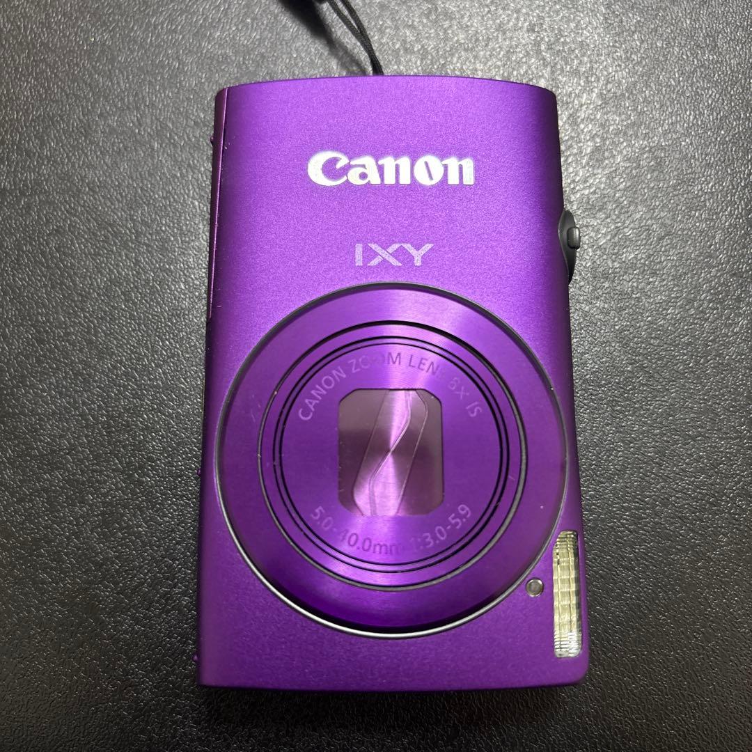 Canon IXY パープル デジタルカメラ Canon IXY 430F 430 F 16.1 MP Compact Digital Camera Silver Purple