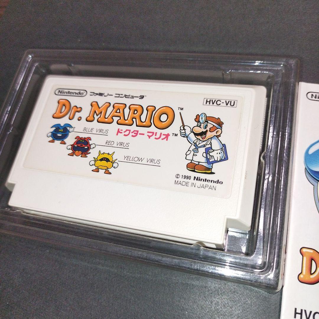 ドクター・マリオ Dr. MARIO 日本語版 ファミコンソフト 取説箱入り美
