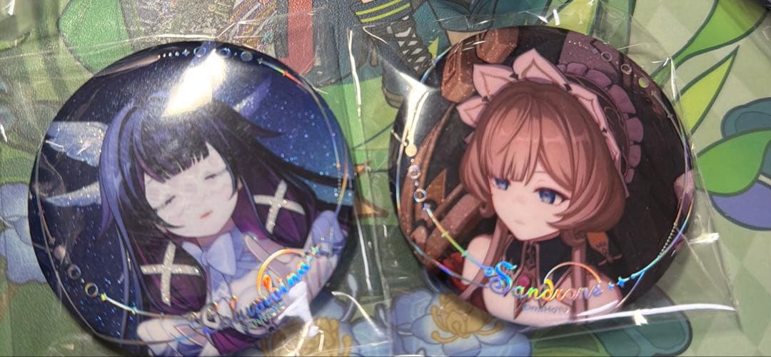 原神 月夜の叙事詩 トレーディング缶バッジ コロンビーナ サンドローネ