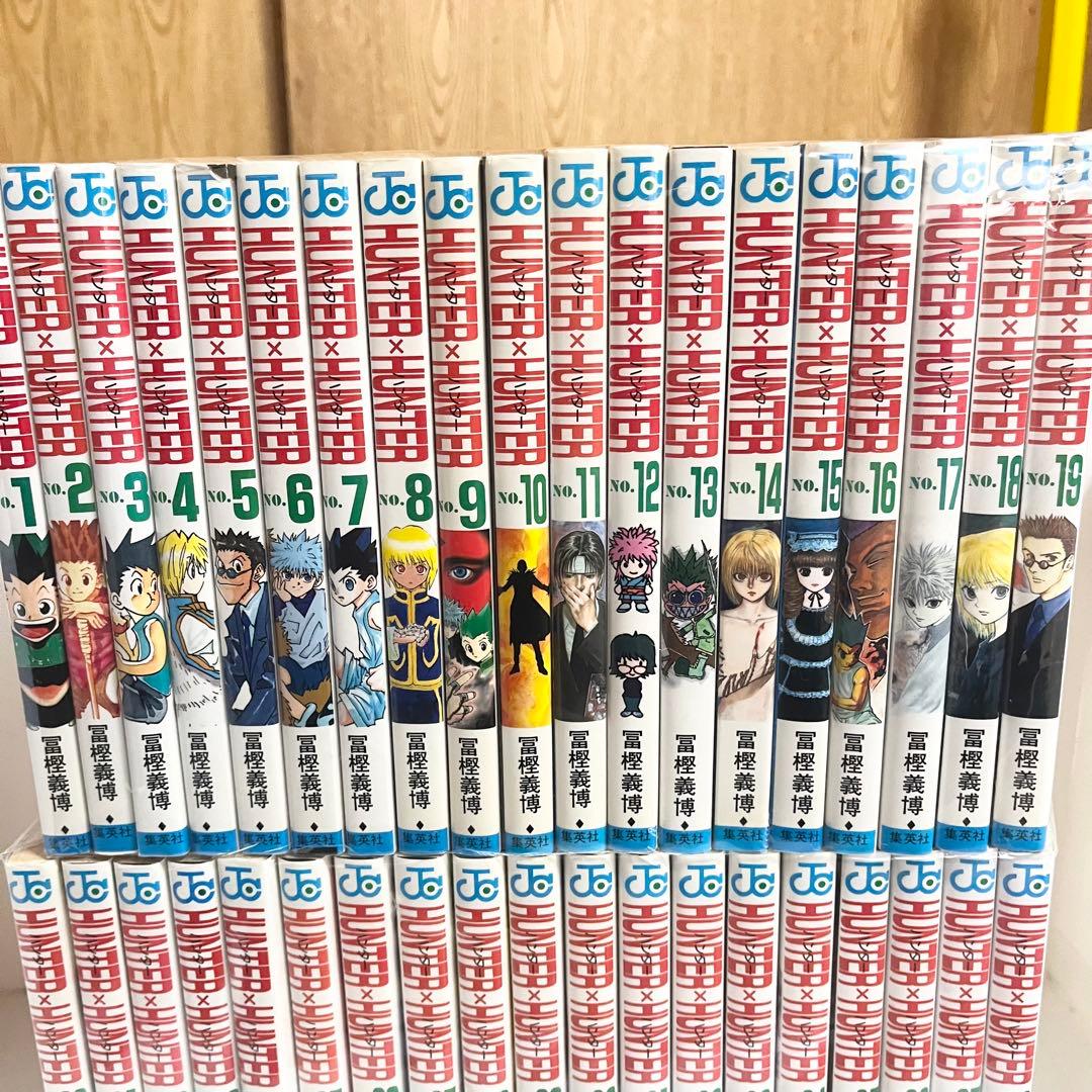 HUNTER×HUNTER 既刊全巻セット (1巻-38巻）ハンターハンター - メルカリ