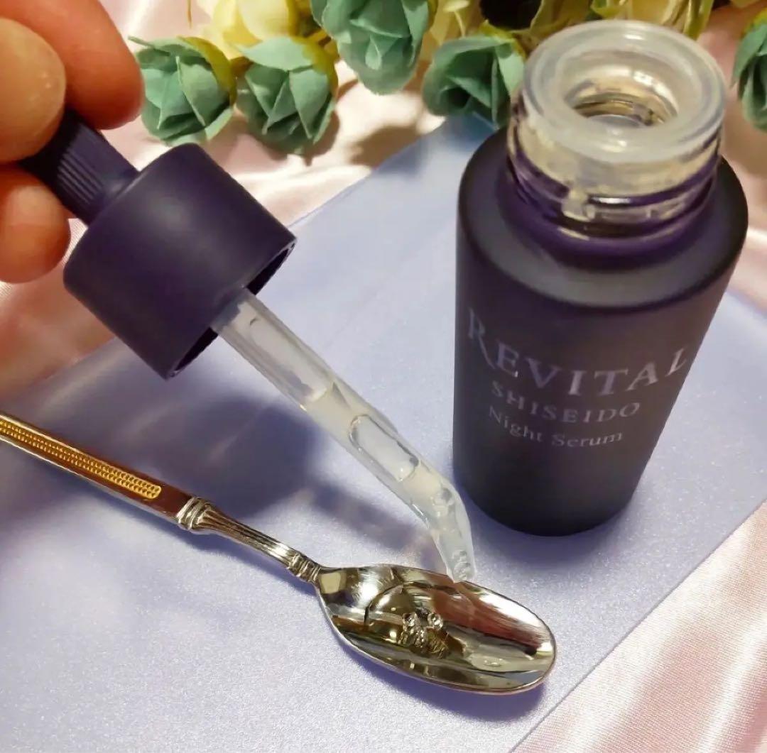 寝てる間に潤い翌朝の肌上向きに！】資生堂 リバイタルナイトセラム 沼る