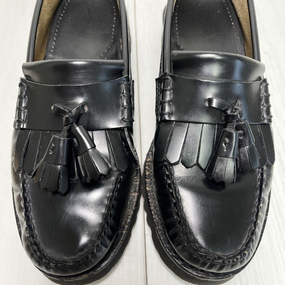 【人気】✨G.H.BASS ローファー 23㎝ 厚底　タッセルローファー