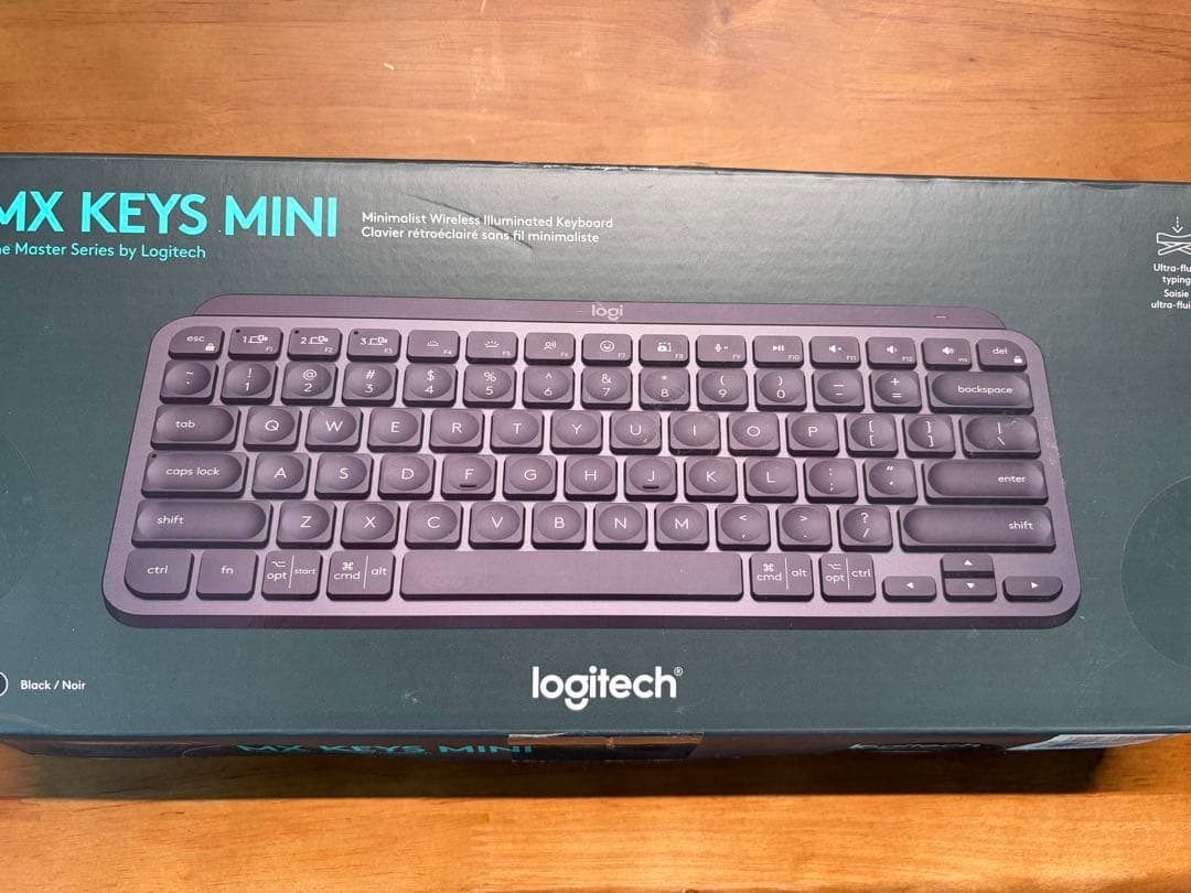 (美品)Logitech MX KEYS MINI ブラック US配列 Logitech MX Keys Mini Business Wireless Keyboard