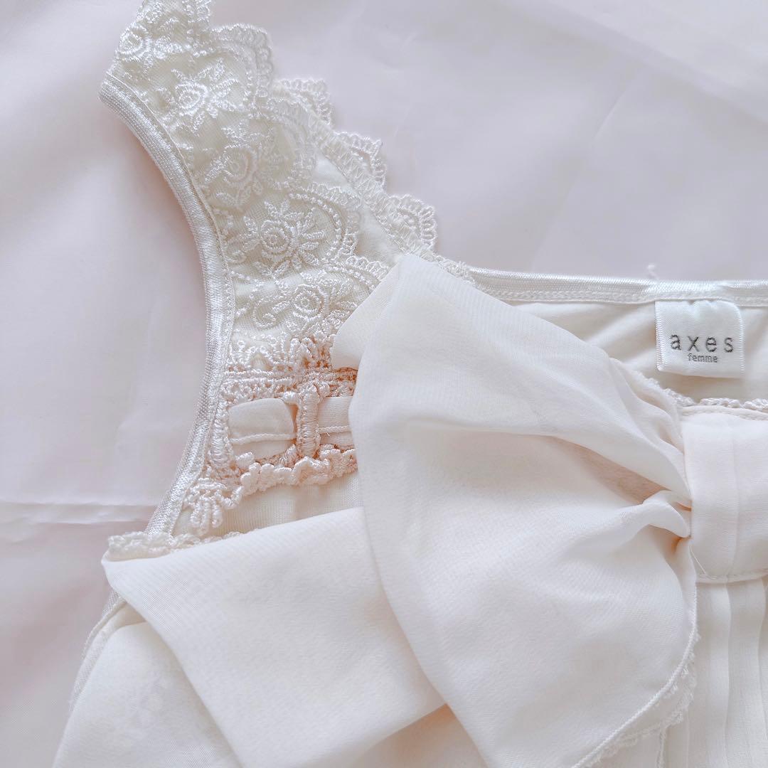 axes femme ビッグリボン キャミソール フェアリーコア ウィッシュコア