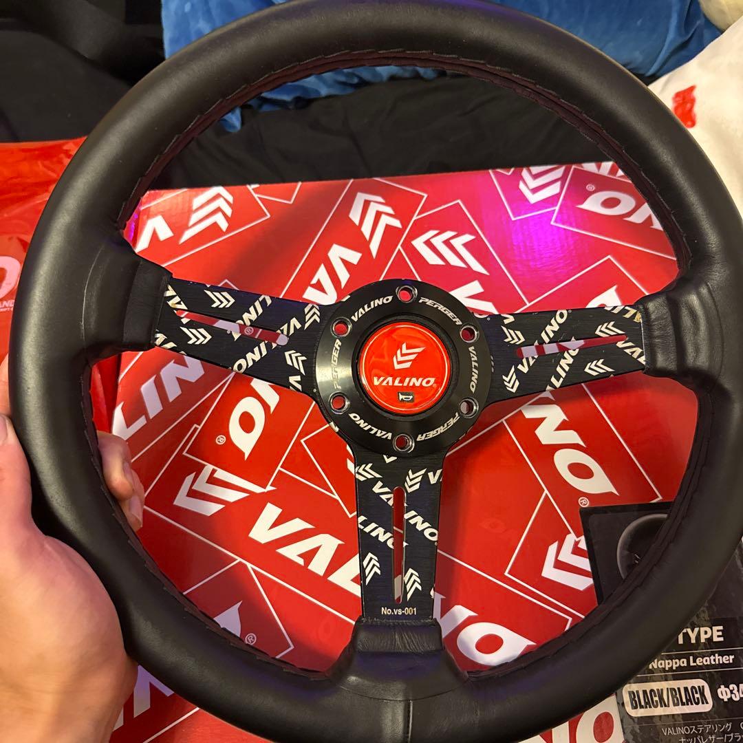 VALINO G-TYPE ステアリング 本体 Φ340/40 ブラック - メルカリ