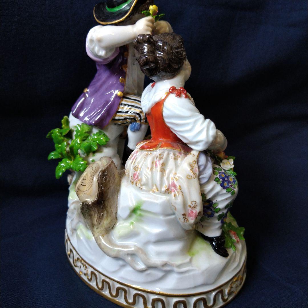✤1924年以前マイセン(Meissen)フィギュリン『春の寓意』✤ - メルカリ