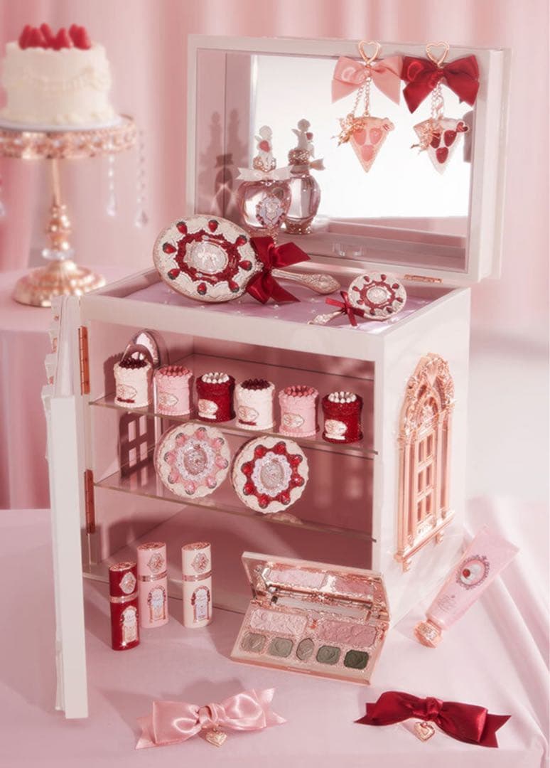 新品未使用】フラワーノーズ ストロベリーキューピッド 収納ボックス