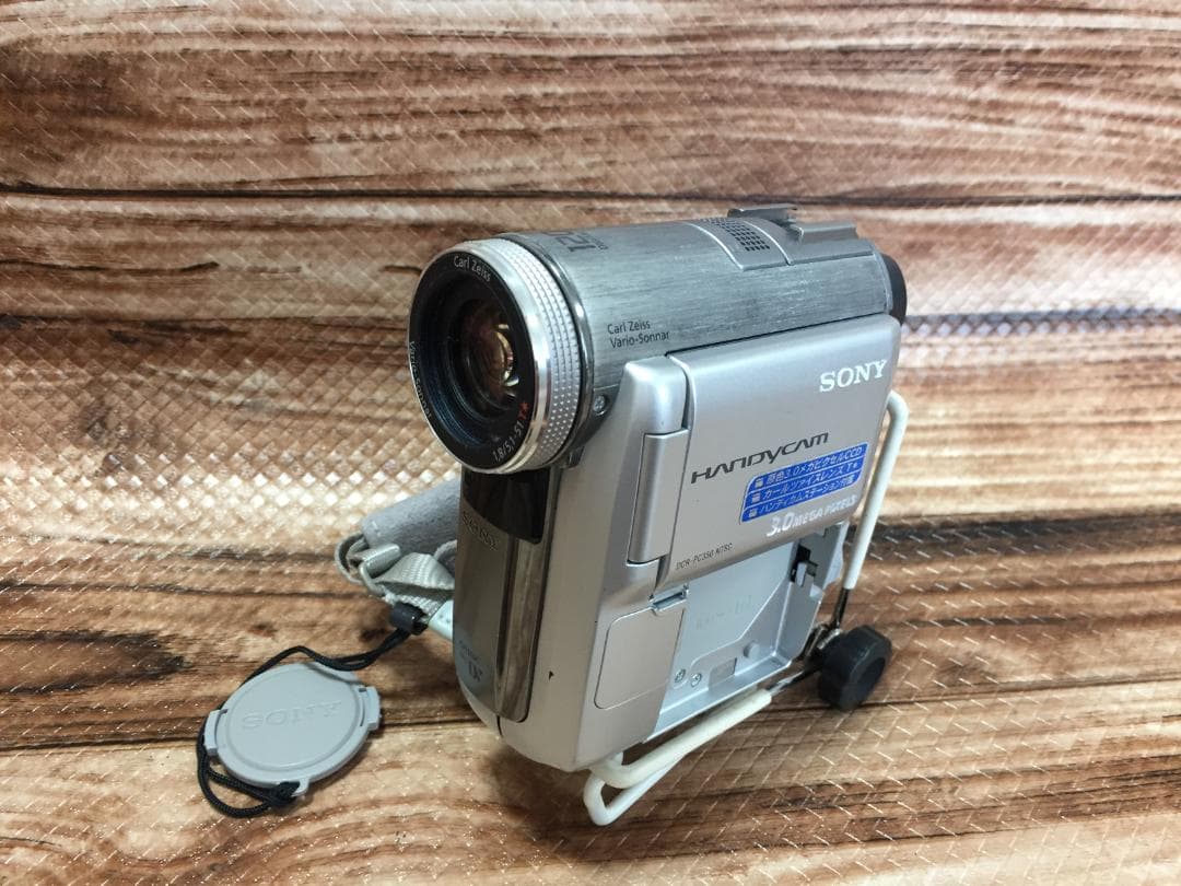 撮影再生ダビングOK 美品 SONY DCR-PC350 付属品あり 液晶綺麗