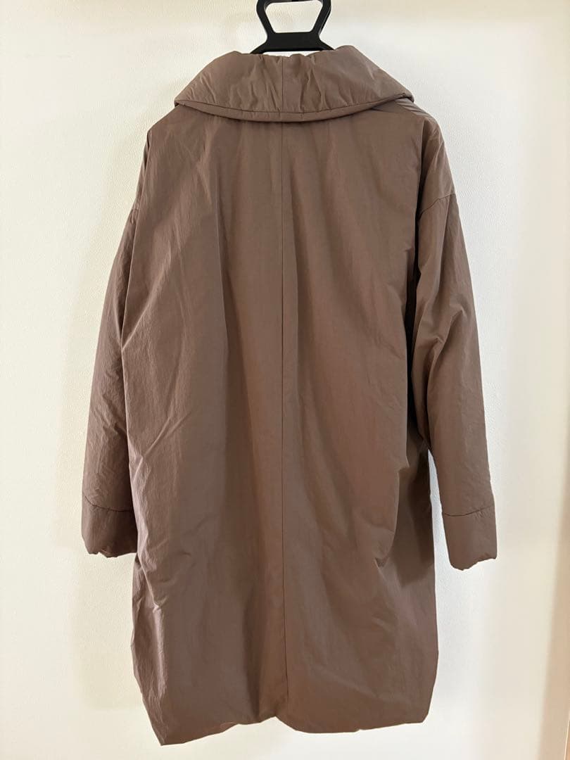 ゆん様専用】ATON ブラウン ナイロンガウンコート - メルカリ