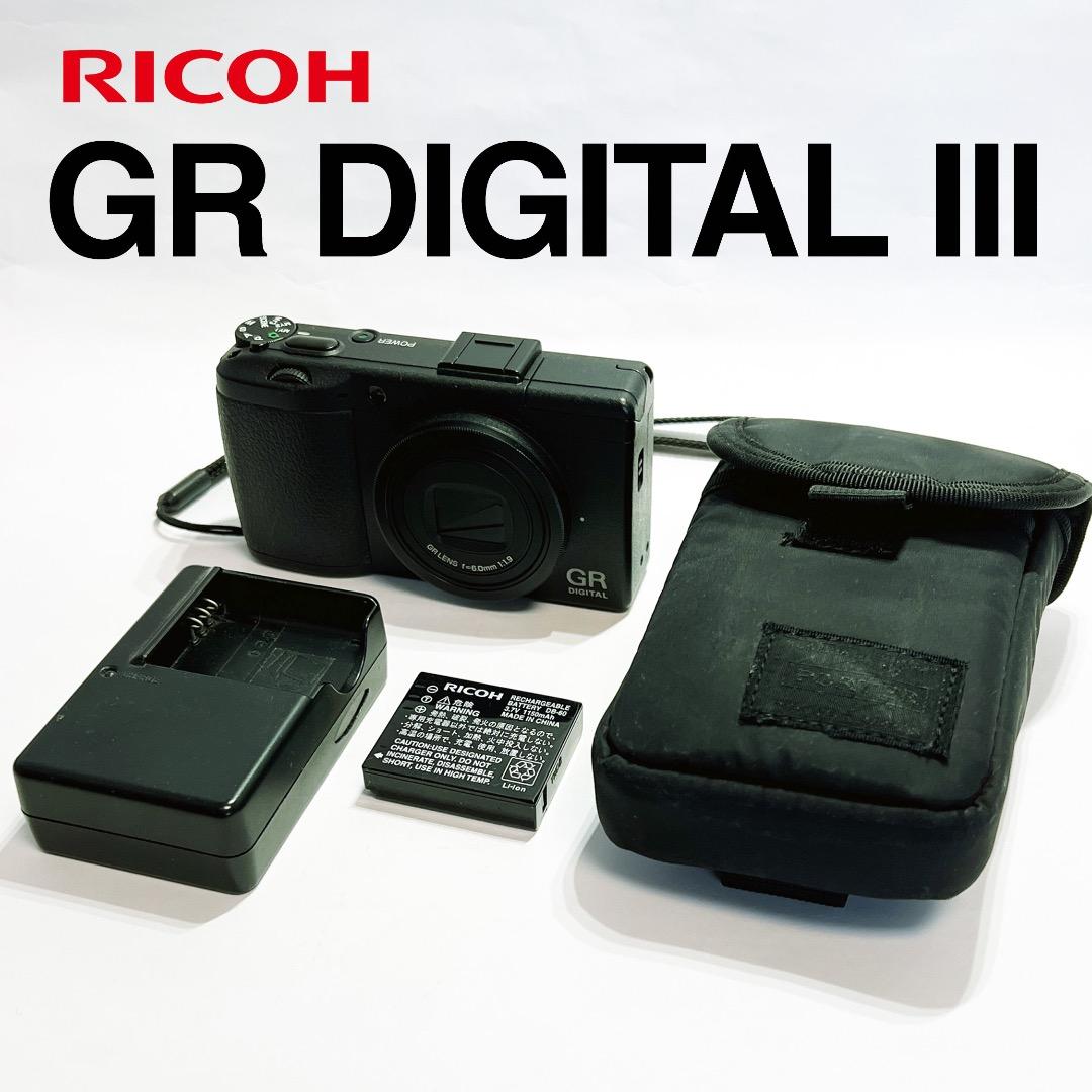 【美品】 RICHO リコー GR DIGITAL III 3《S数340回》 リコー GR DIGITAL III 価格比較 - 価格.com