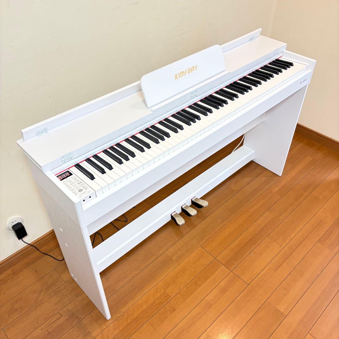 極美品・2024年製】 KIMFBAY 88鍵盤 電子ピアノ BL-8812 - メルカリ