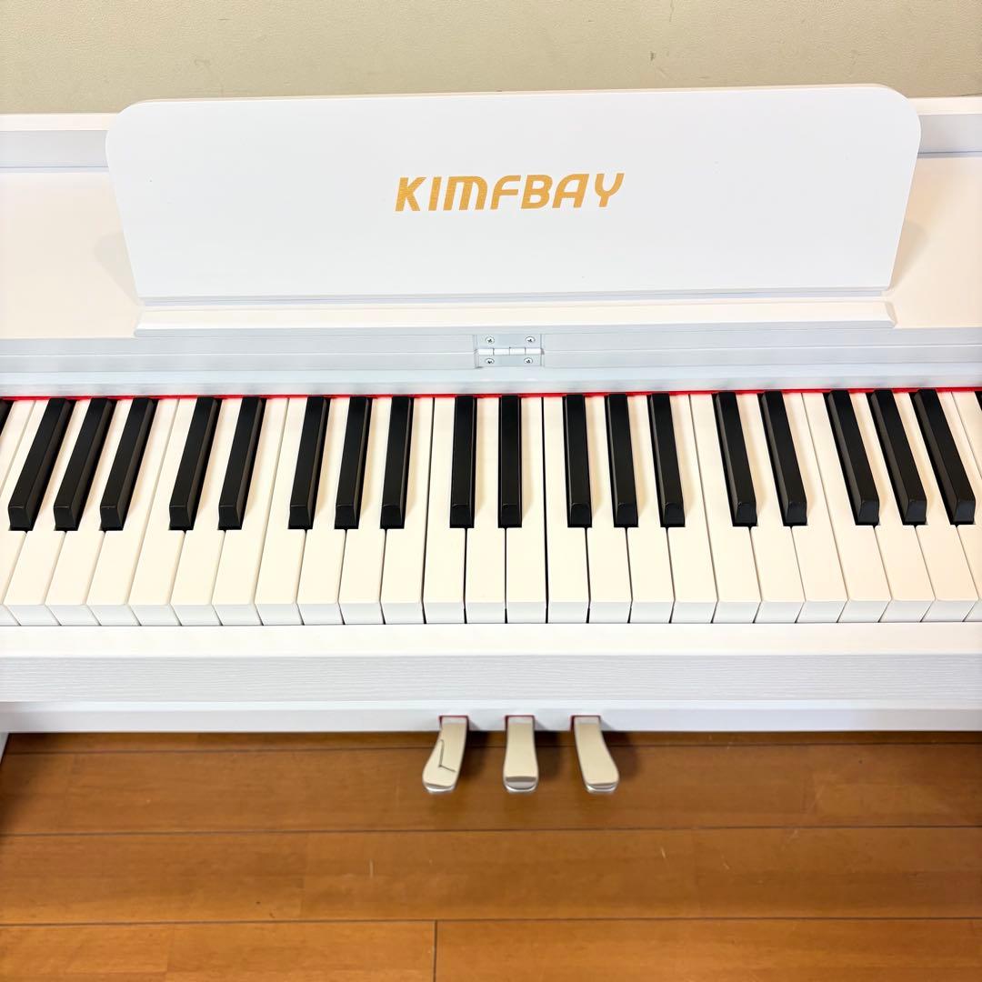 極美品・2024年製】 KIMFBAY 88鍵盤 電子ピアノ BL-8812 - メルカリ