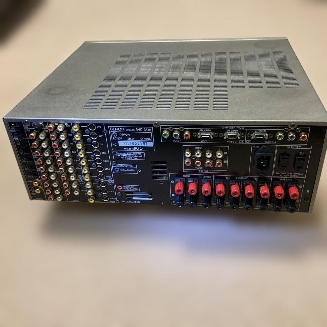 最終値引き】DENON AVC 3570 AV サラウンドアンプ