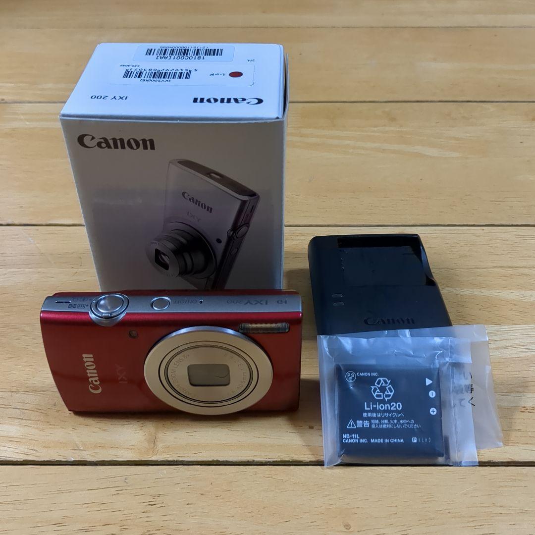 Canon IXY 200 レッド 販売終了】IXY 200(レッド):コンパクトデジタルカメラ 通販｜キヤノン