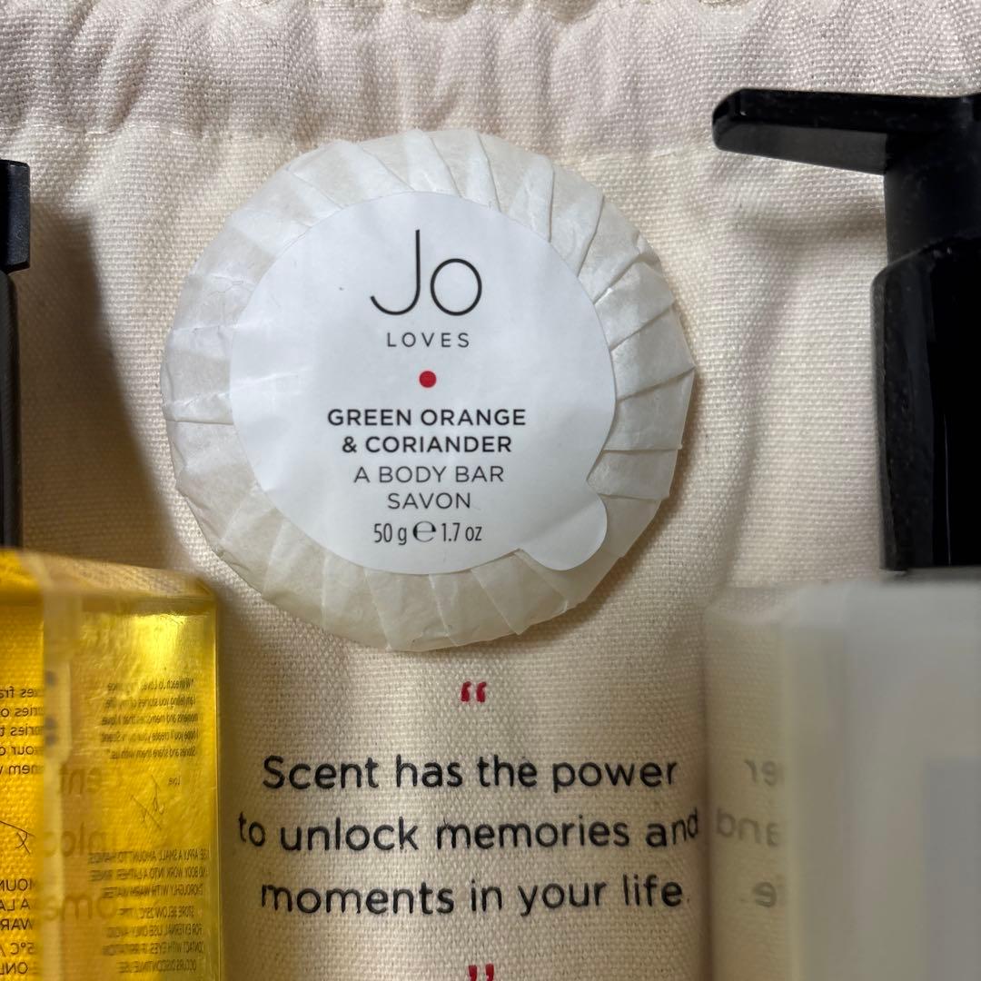 Jo Loves グリーンオレンジ & コリアンダー シャワージェルほか2点