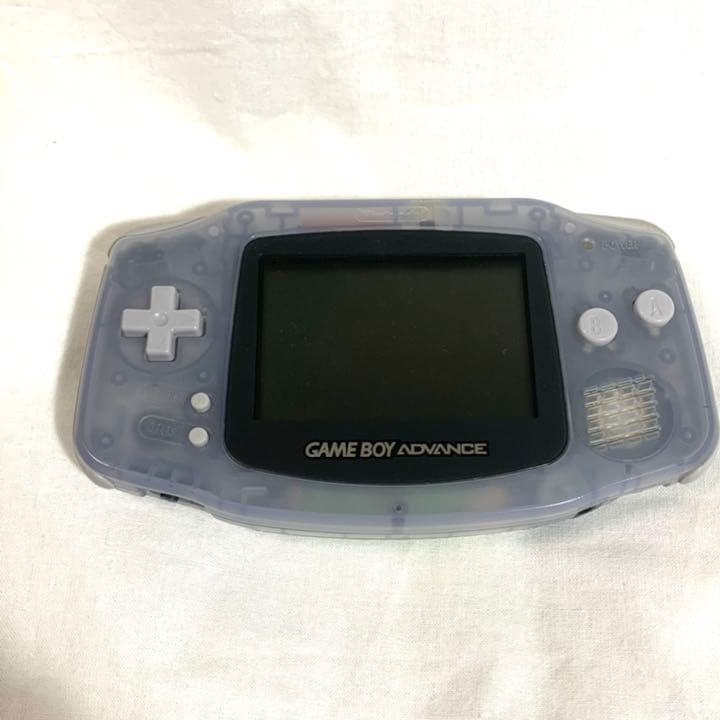 ゲームボーイアドバンス 本体  ミルキーブルー　レトロゲーム　動作確認済み 箱付】ゲームボーイアドバンス 本体ミルキーブルー（AGB-001）動作確認