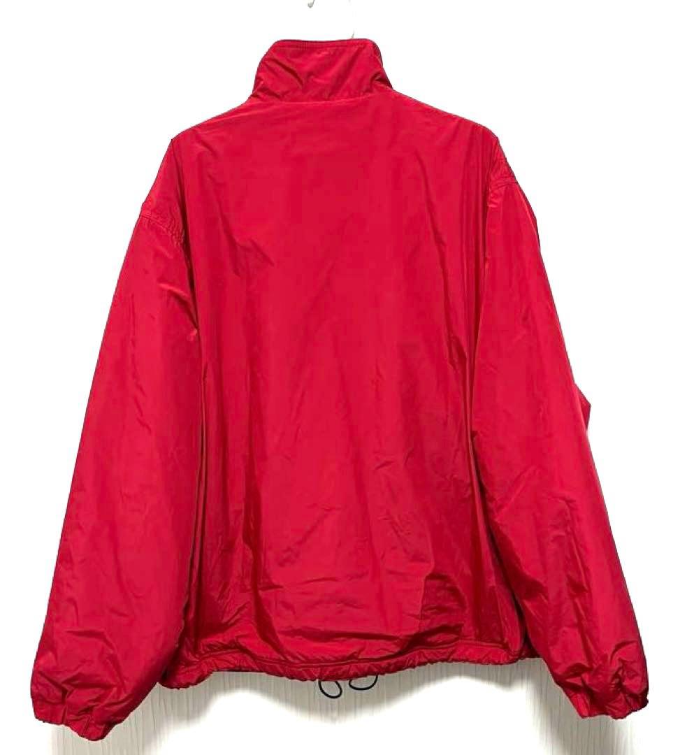 美品　L.L.Bean エルエルビーン ナイロンジャケット 裏フリース レッドL