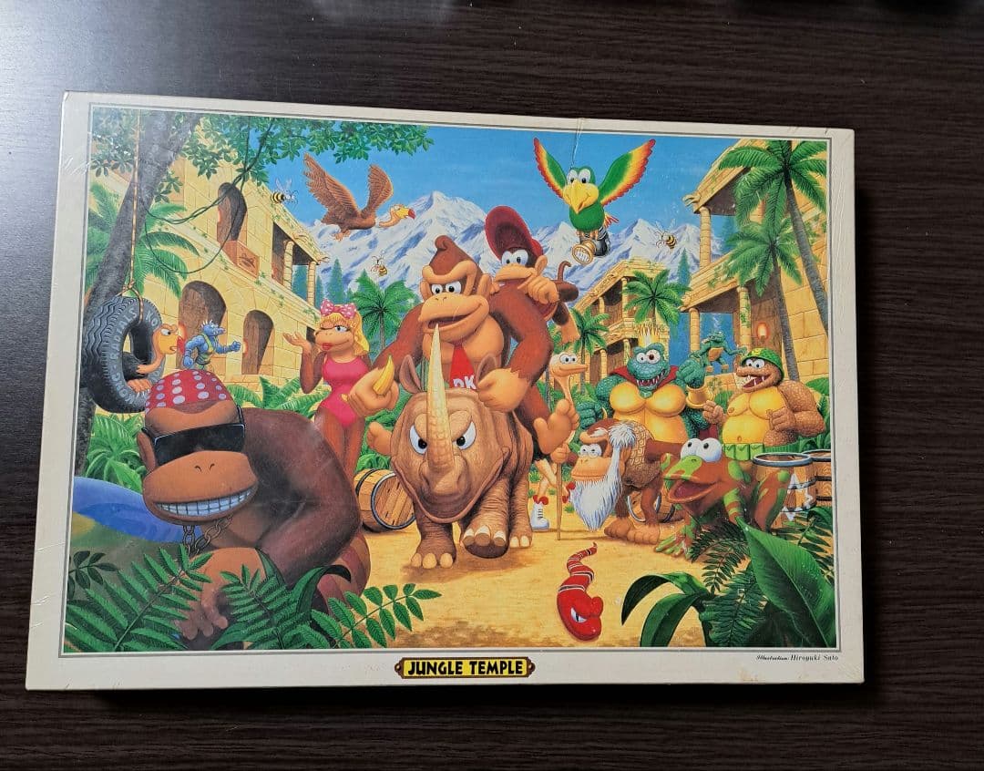 ドンキーコング　ジグソーパズル　ジャングル遺跡　ラージ500ピース Amazon.co.jp: スーパードンキーコング サンゴの海 500ラージピース