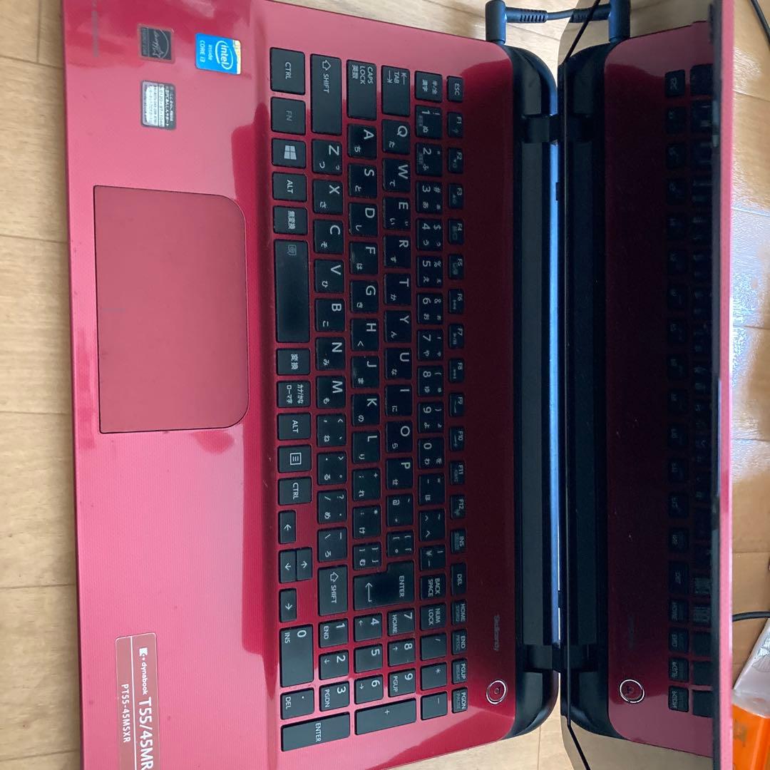 ToshibaノートPC Core i3 932GB SSD 赤T55/45MR - メルカリ