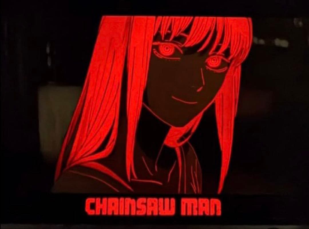 チェンソーマン レゼ編 台湾限定 蓄光特殊加工A3ポスター マキマ