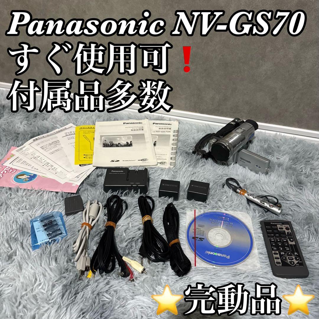 Panasonic NV-GS70 動作確認済 付属品多数！DIGICAM Panasonic NV-GS70 動作確認済 付属品多数！DIGICAM Panasonic NV-GS70