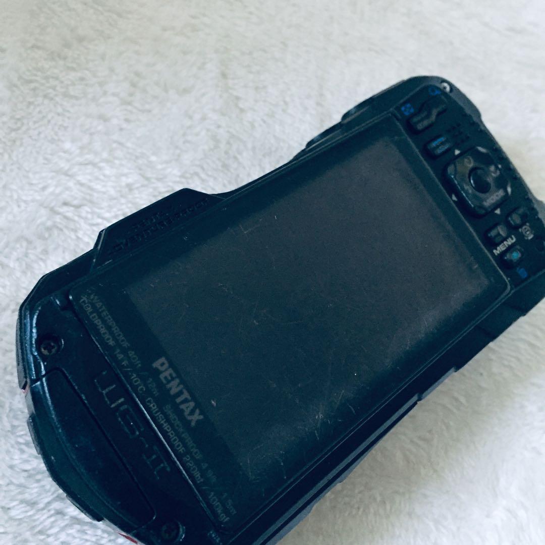 PENTAX WG-Ⅱ 防水 防塵 耐衝撃 現場 タフカメラ オールドコンデジ