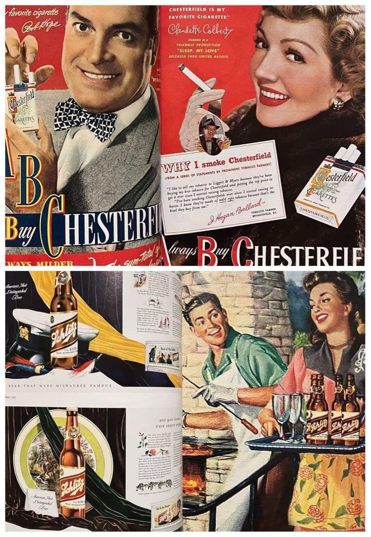 洋書 All-American Ads 40s 広告 スペースエイジ インテリア - メルカリ