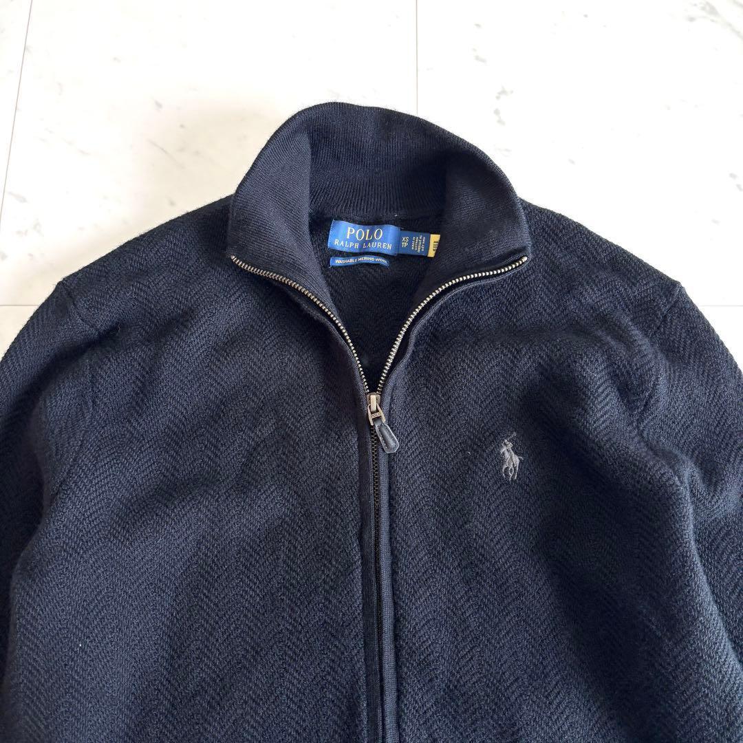 ラルフローレン ドライバーズニットウォッシャブル メリノウール