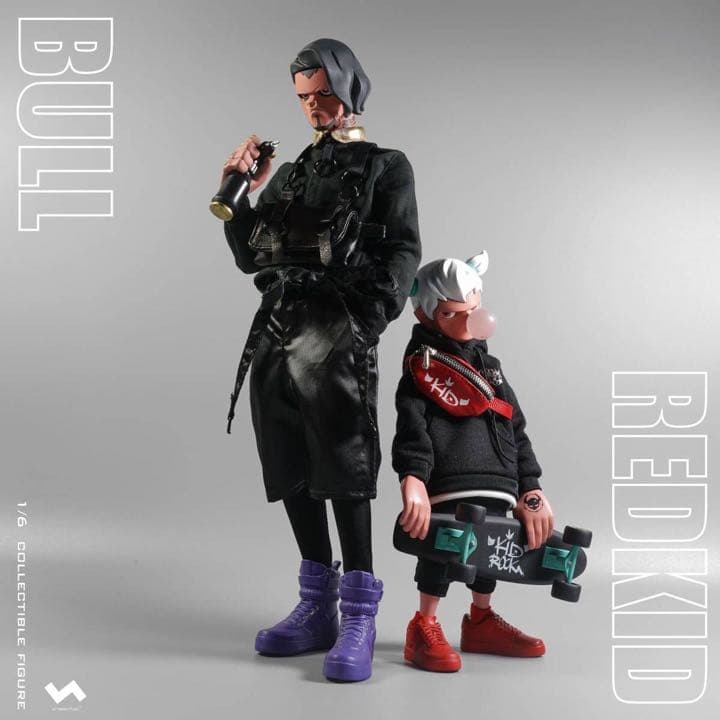 JTスタジオ 西遊記 Bull Red Kid 悟空 牛魔王1/6 フィギュア