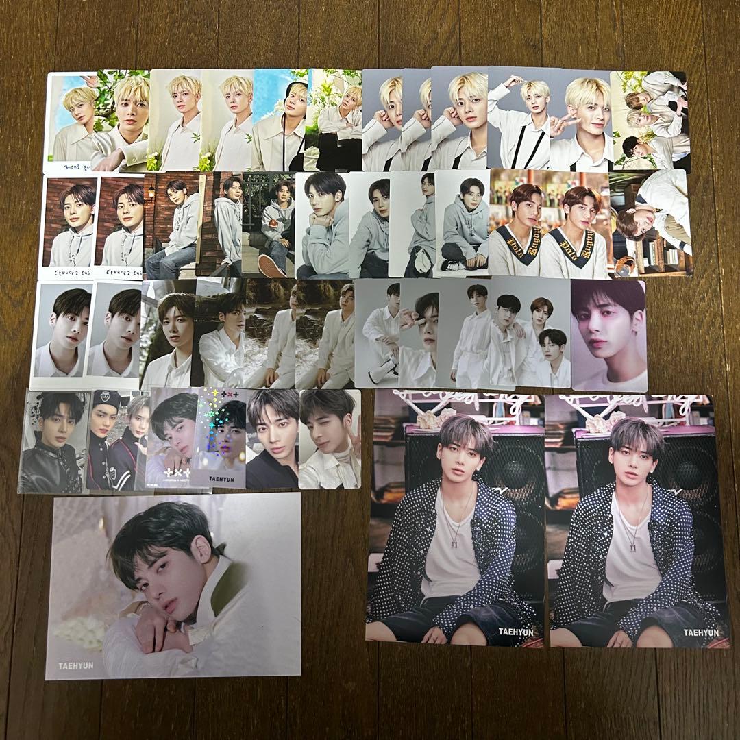 テヒョン txt トレカ ミニフォト まとめ売り - メルカリ