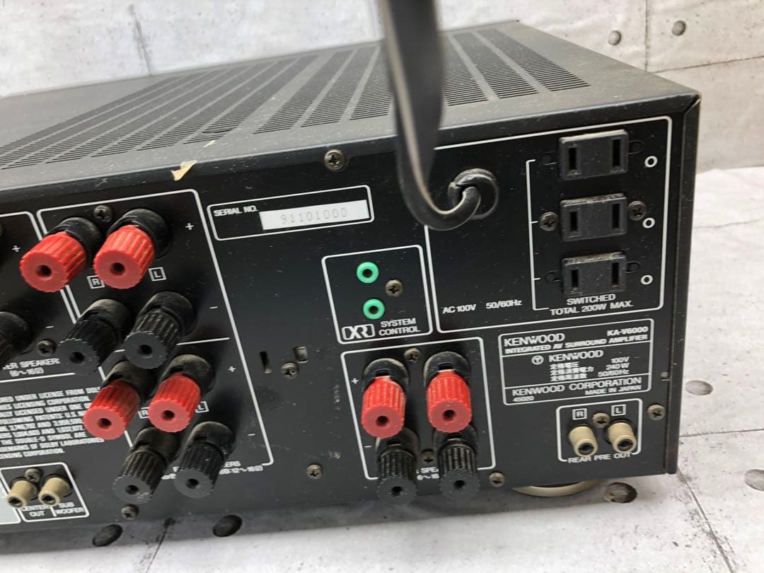 KENWOOD/KA-V6000/サラウンドアンプ(L98) - メルカリ
