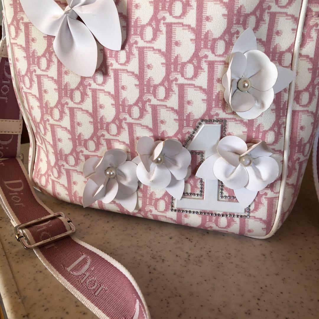 クリスチャンディオール トロッター ピンク ショルダーバッグ - メルカリ