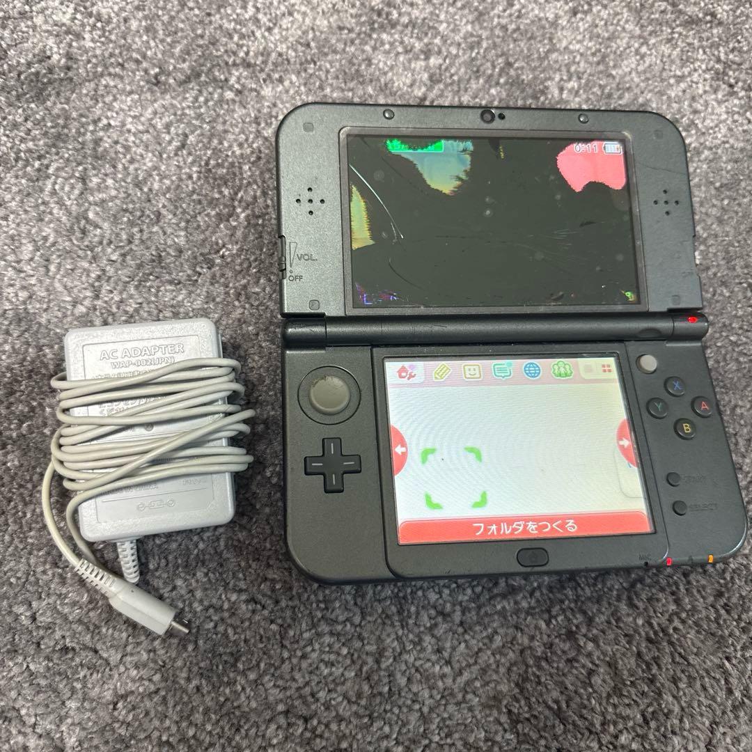 New Nintendo 3DS LL ブラック ジャンク品 - メルカリ