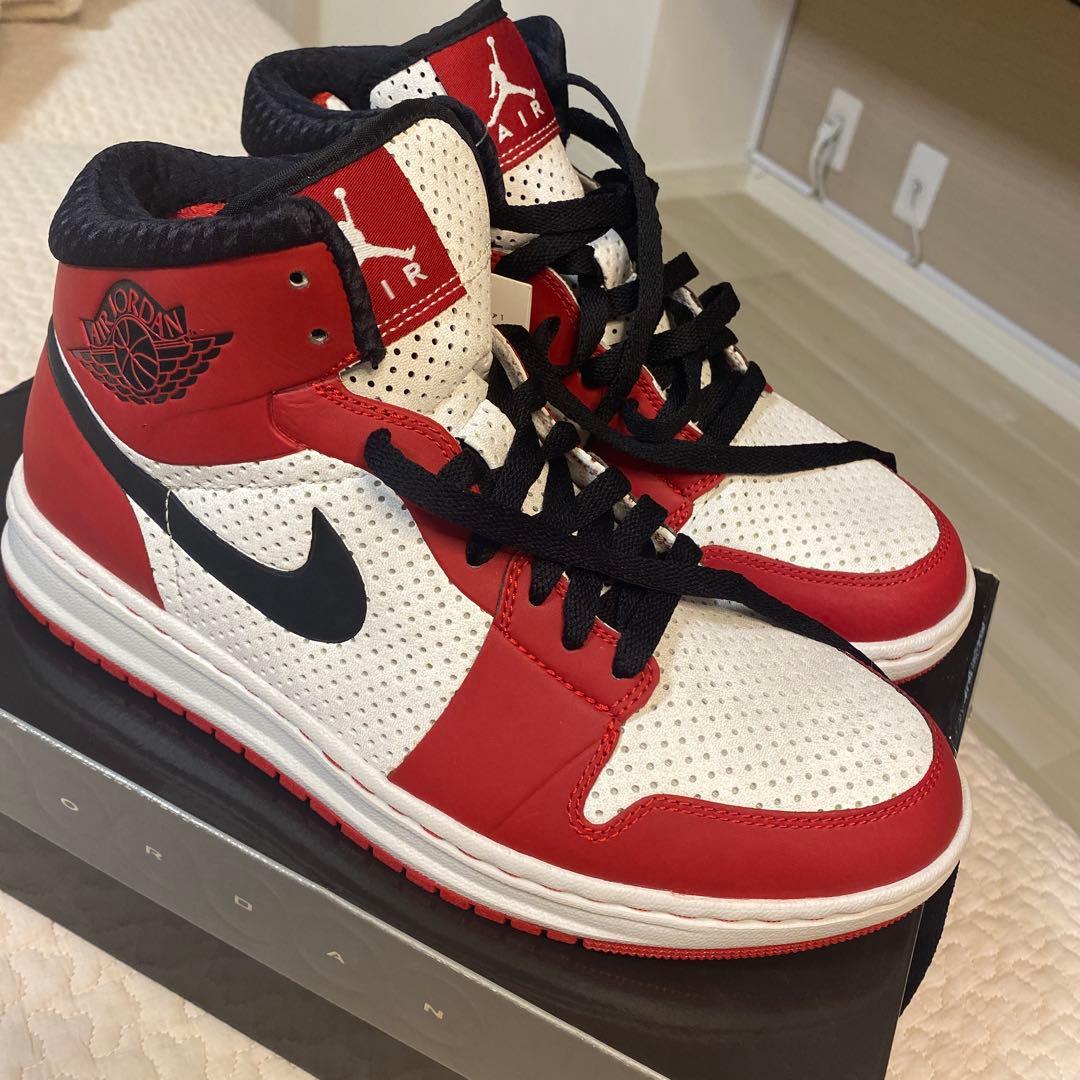 Air Jordan ハイカットシューズ 赤/白/黒 楽天市場】NIKE AIR JORDAN 1 RETRO HIGH OG 