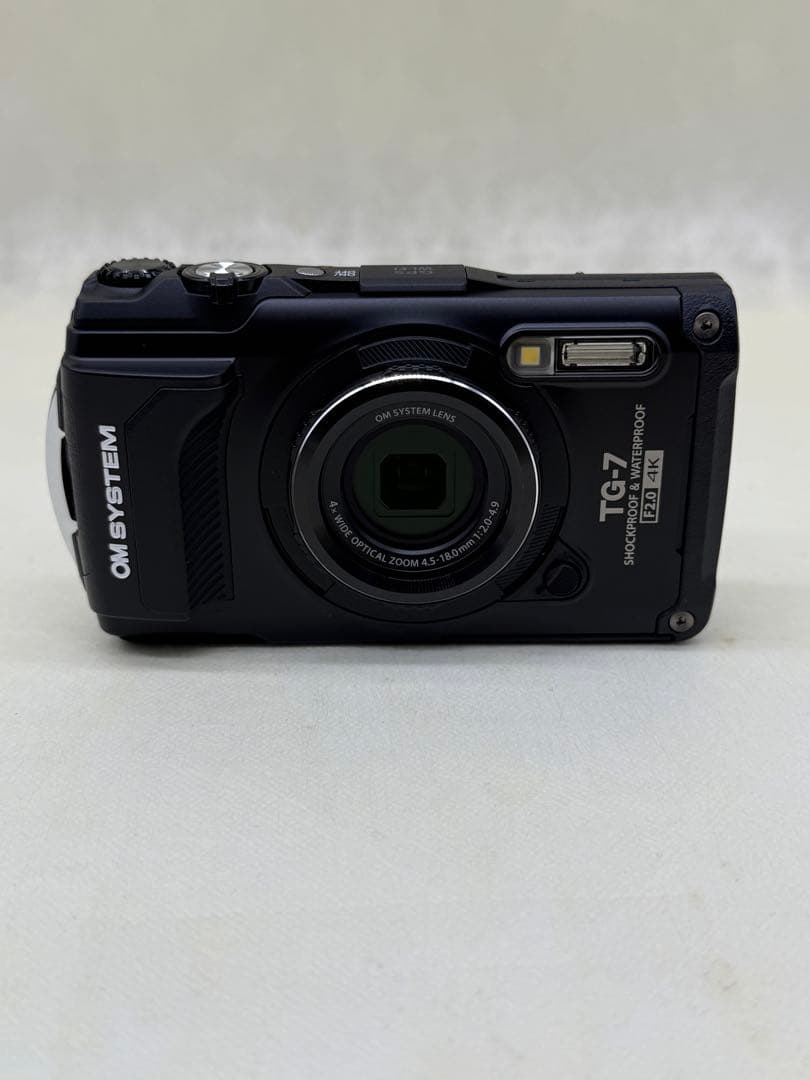 《未使用品》OM SYSTEM Tough TG-7 ブラック#268