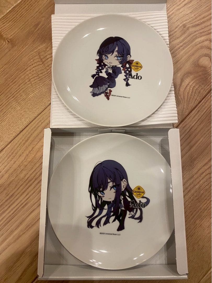 ジョージア Ado プレート 非売品 キャンペーン お皿 - メルカリ