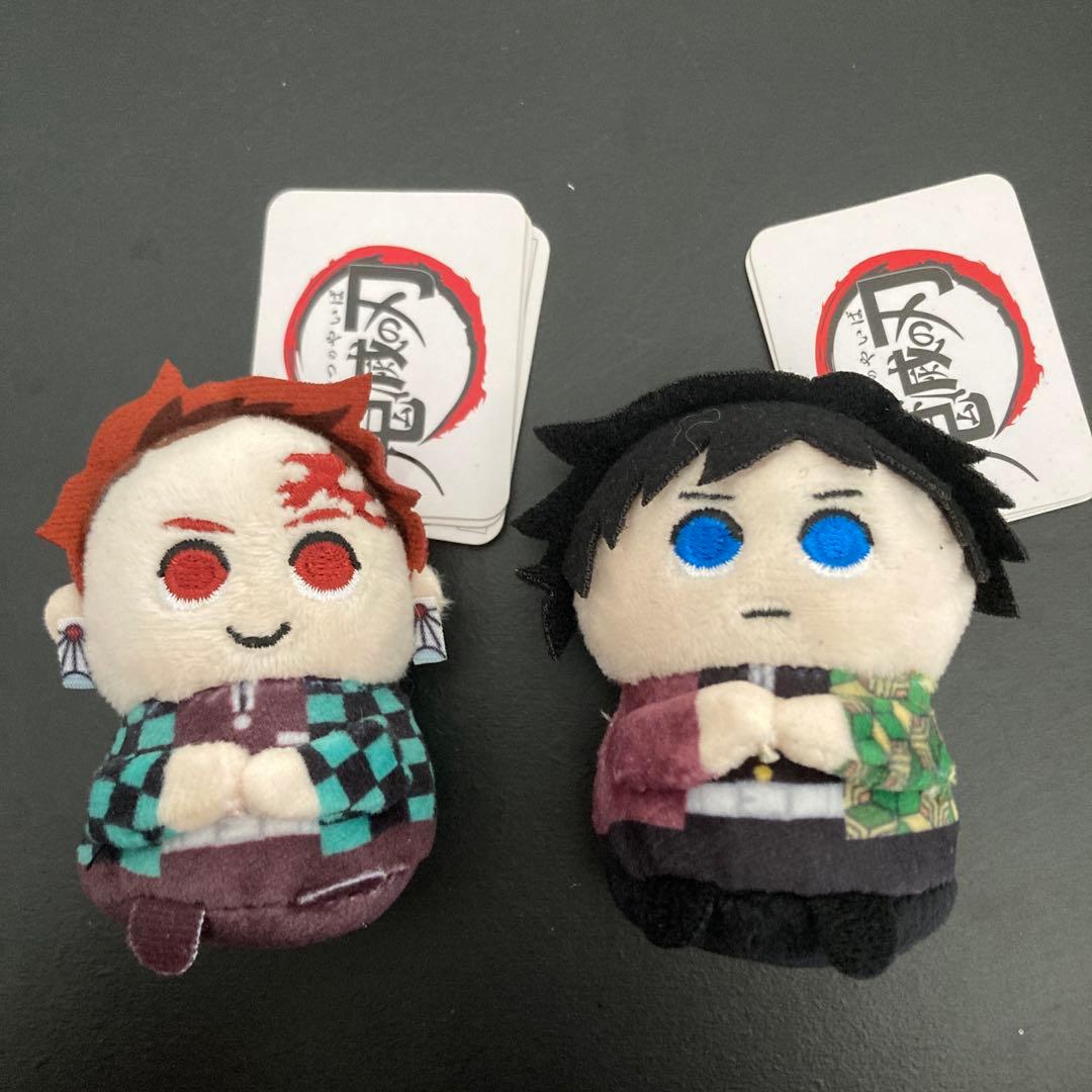 鬼滅の刃　みにみにふれんず　タグ付き　美品　炭治郎　富岡義勇　煉獄杏寿郎 煉獄杏寿郎や冨岡義勇など全7種展開！プレミアムバンダイ『鬼滅の刃