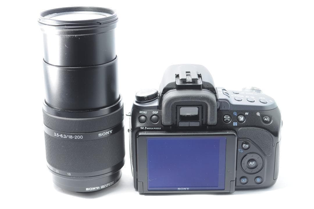 お子様の成長記録を綺麗に❗️SONY α550 セット✨高倍率レンズ すぐ