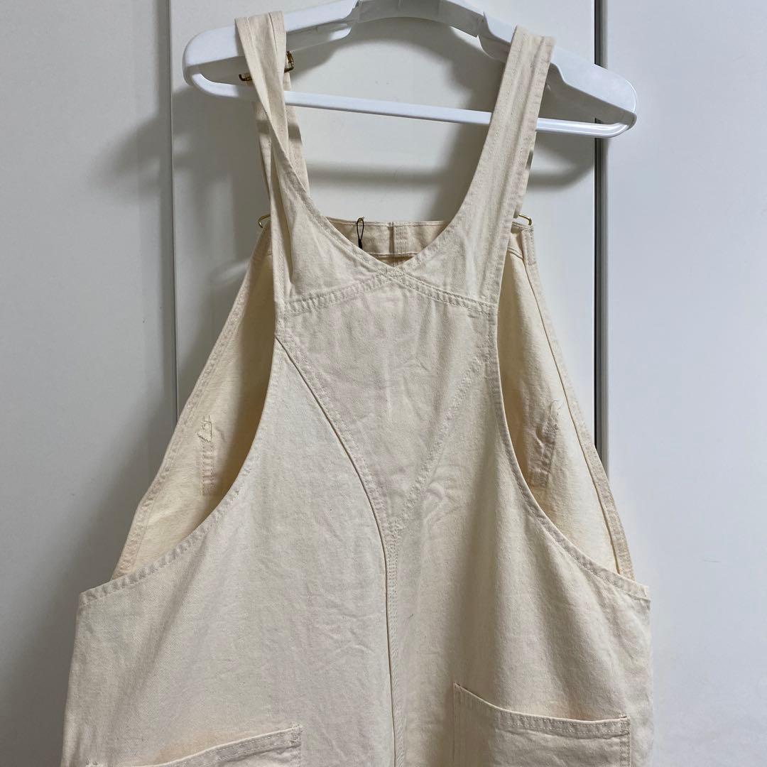 Carhartt R84 MNT ホワイトオーバーオール 42 X 32