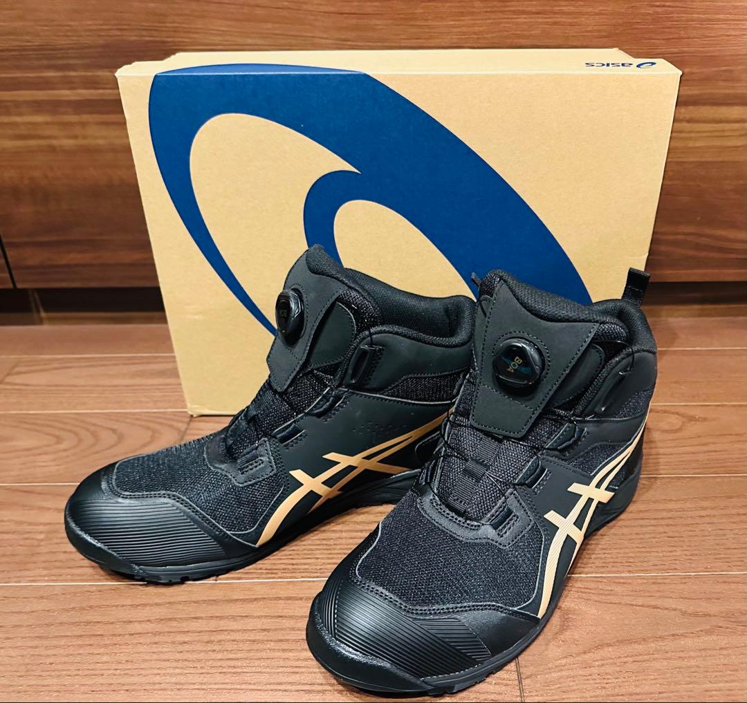 アシックス　安全靴　新品☆未開封 アシックス 安全靴 ウィンジョブ CP214 TS BOA グラシアグレー