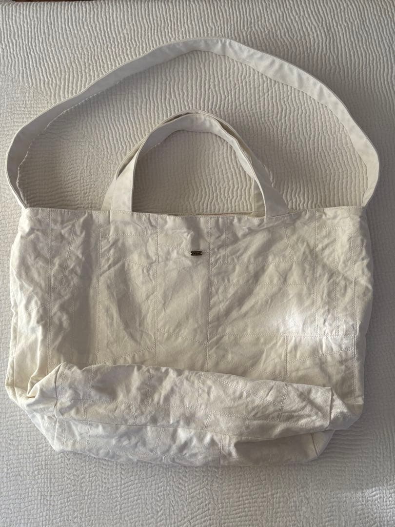 dosaルナバック　白パッチワーク　極美品　A&S収納袋付き dosaルナバック 白パッチワーク 極美品 A&S収納袋付き dosaルナバック