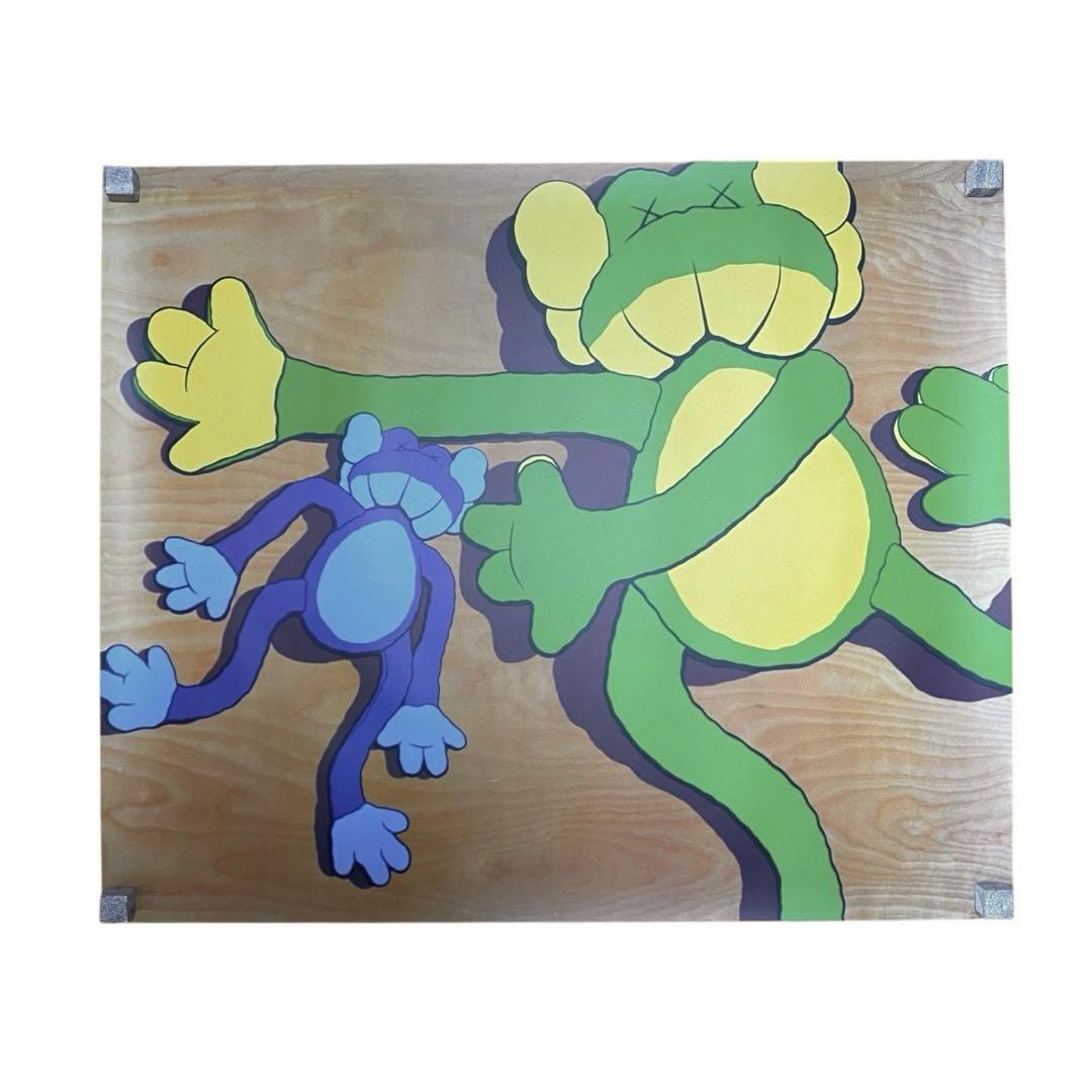 BAPE × KAWS OriginalFake 2003年 限定品 ポスター 2003 ORIGINAL FAKE BAPE GALLERY KAWS poster limited to 300 copies