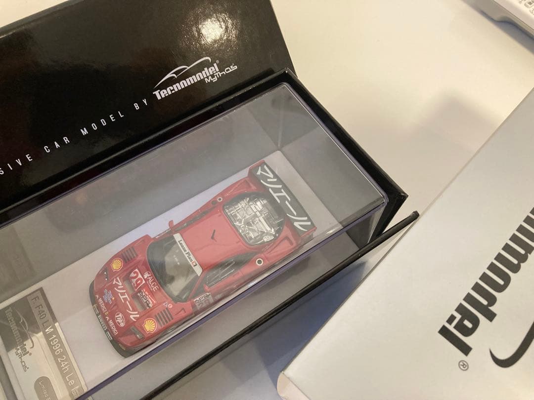 1/43 テクノモデル フェラーリ F40 BPR 鈴鹿 leMan's 24h テクノモデル 1/43 フェラーリ F40 LM BPR 1996 鈴鹿1000km #29 M