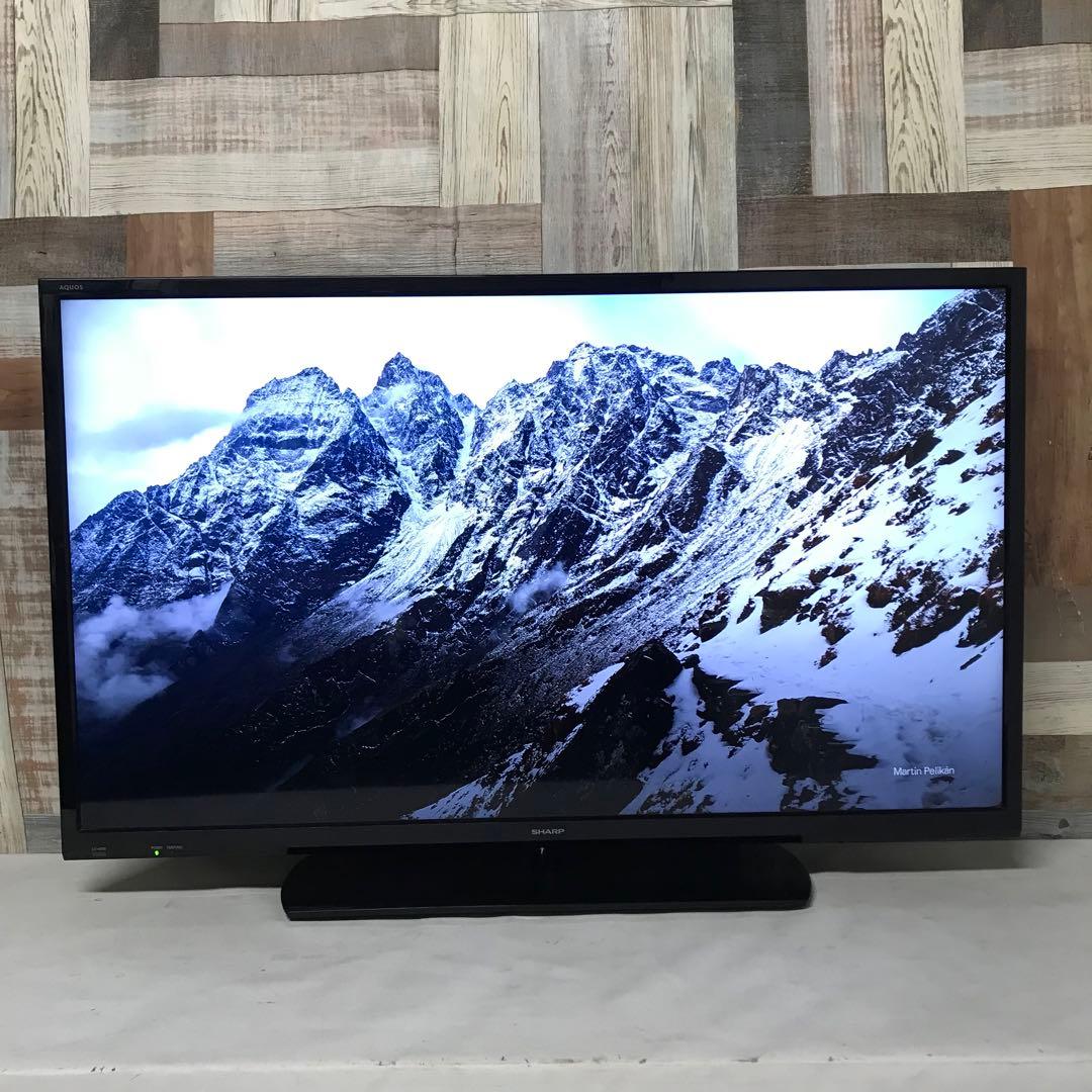 即日受渡❣️送料込SHARP AQUOS40型液晶TV外付けHDD対応裏番組録画