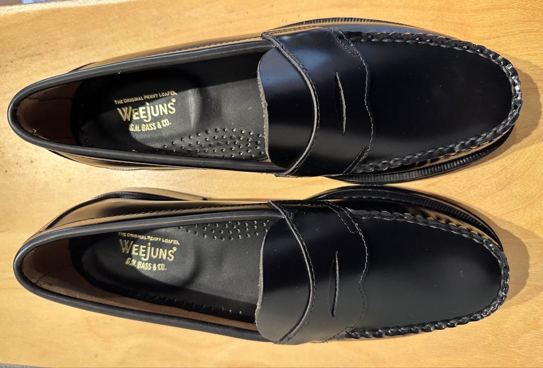 G.H.BASS Weejuns LOGAN レザーソール　26cm ほぼ新品
