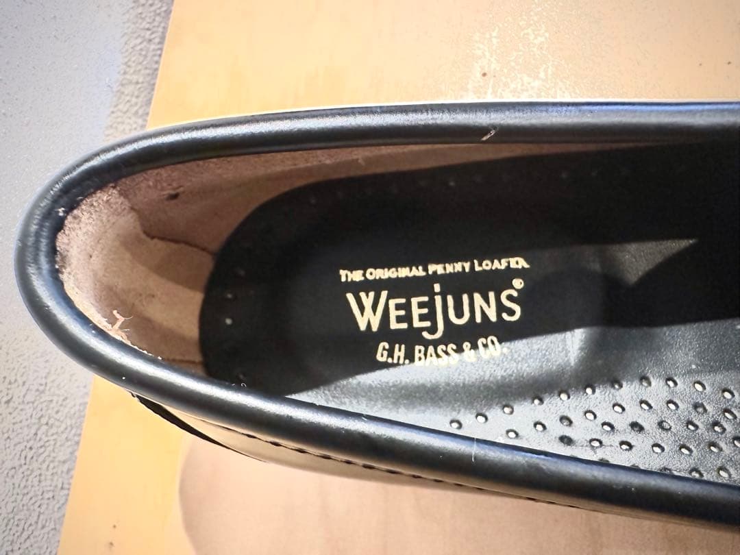 G.H.BASS Weejuns LOGAN レザーソール　26cm ほぼ新品