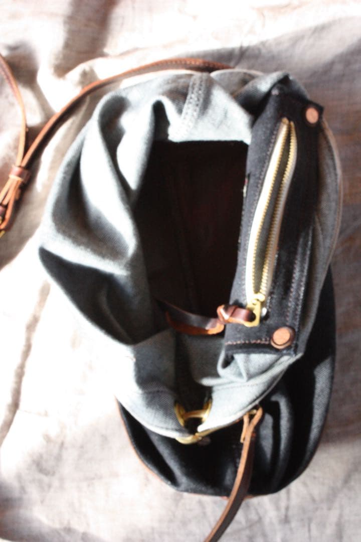 希少】RRL レザー デニム ショルダーバッグ ラルフローレン - メルカリ