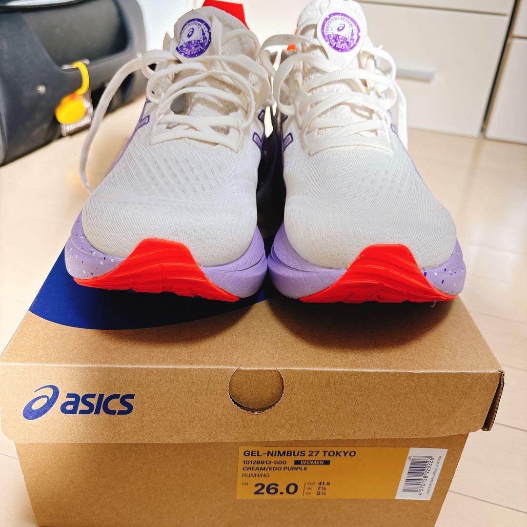 世界陸上　ASICS GEL-NIMBUS 27 TOKYO 26.0cm