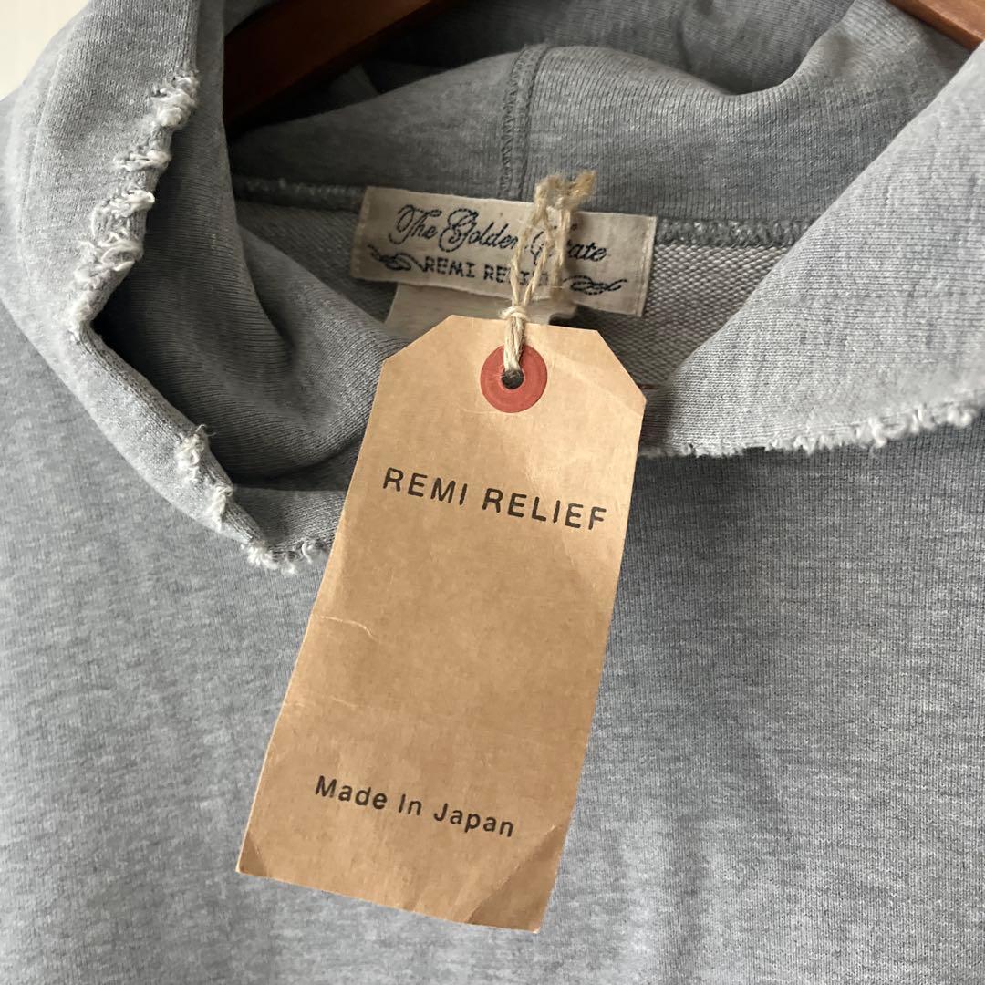 タグつき未使用 REMI RELIEF×SHISHIKUI ダメージフーディー - メルカリ
